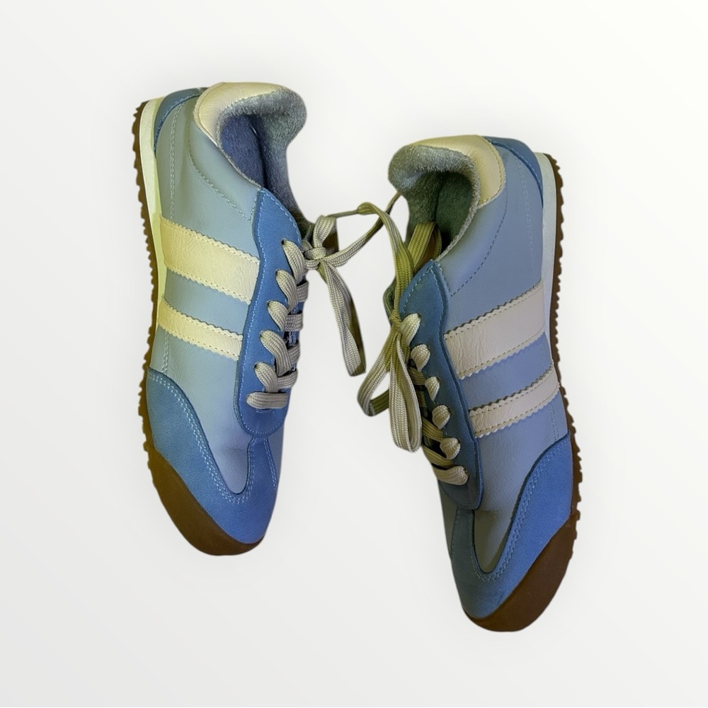 Dolce Vita Blue and Gray Sneakers - Picture 3 of 7